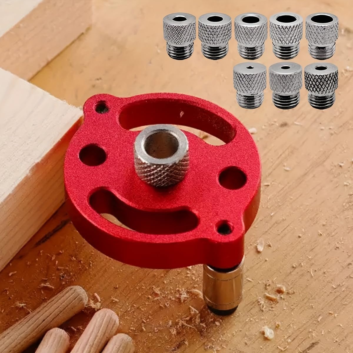 Pocket Hole Jig - Self Centering Doweling Jig,Self Center Dowel