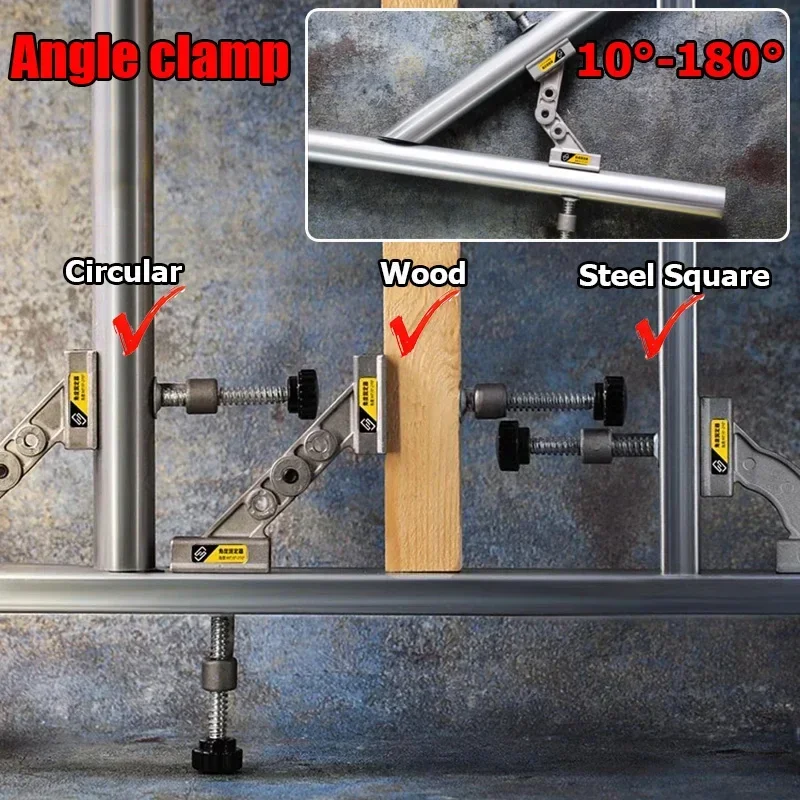 Tools For Welding Workshop - 10-180 องศาปรับมุมขวามุม Quick กระชับอเนกประสงค์ Clamps Swing