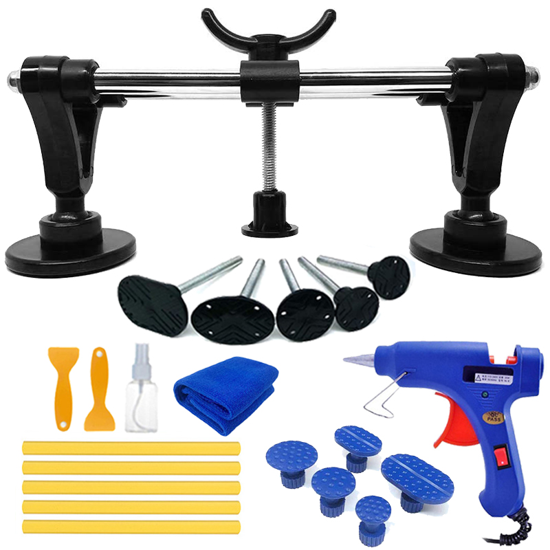 Car Workshop Tools Kit - รถ Puller Repair Dent สะพานเครื่องมือยานยนต์ Body