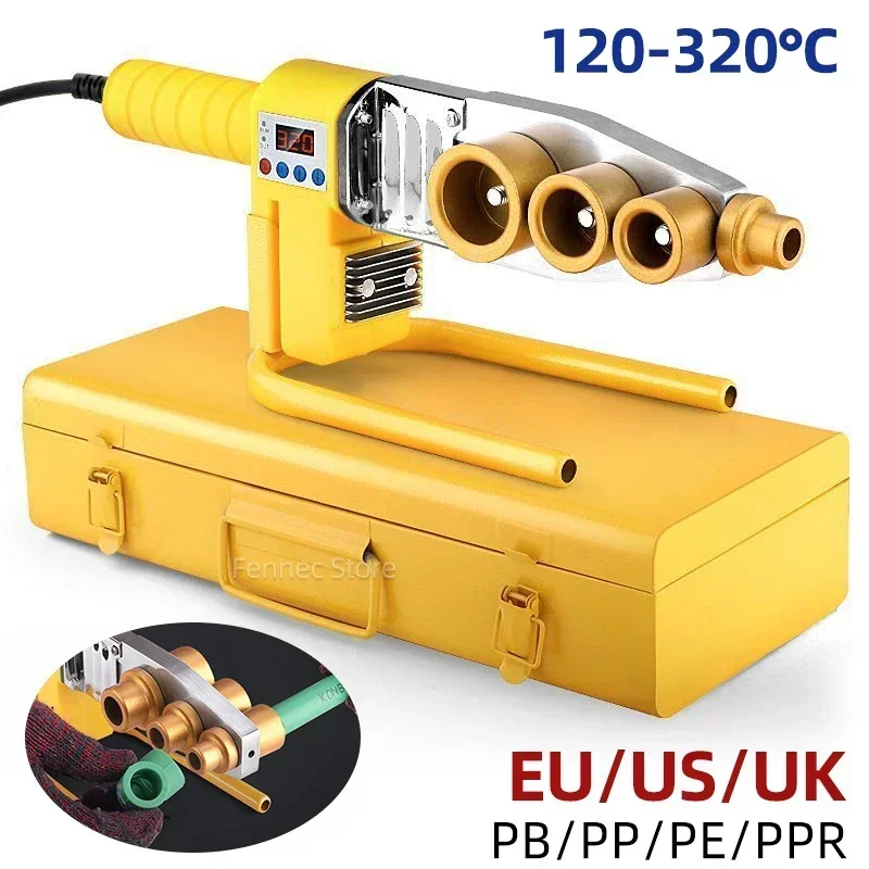 Tools For Welding Workshop - น้ําพลาสติกเครื่องเชื่อมท่อพลาสติกเครื่องมือเชื่อมท่อ PP/PP-R/PE/PP-C เครื่องเชื่อมท่อเครื่องทําความร้อน Hot Melting เครื่องมือ