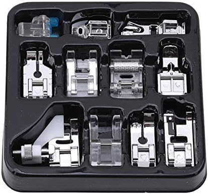 Workshop Tools Machine - ชุดตีนผีจักรเย็บผ้า 11 ชิ้น - ชุดตีนผีแบบเดินได้ สำหรับจักรเย็บผ้า