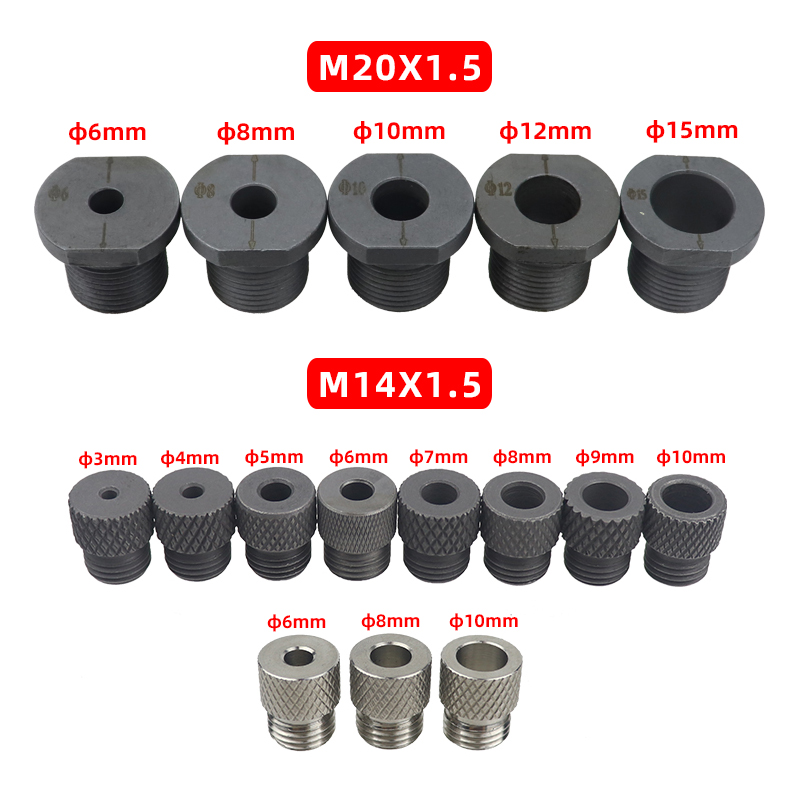 Pocket Hole Jig - ไม้ Doweling Jig เจาะ Bushing 6-15
