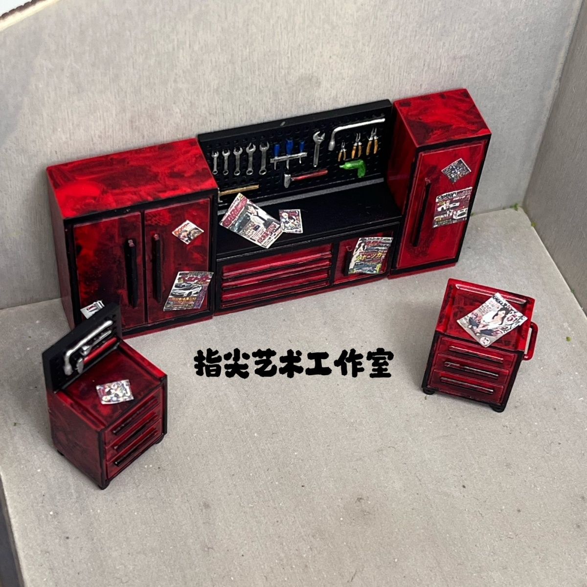 ชุดตู้เครื่องมือซ่อมบำรุง 1/64 - Workshop Tools Background บทวิจารณ์และราคา
