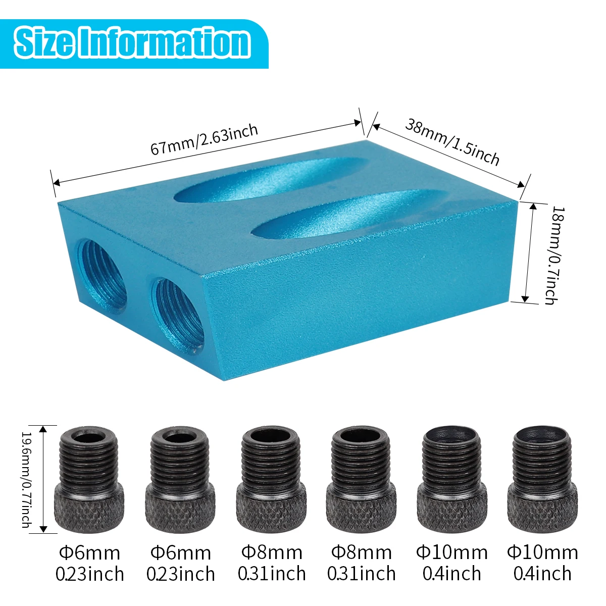 15 องศามุม Locator Diagonal Po - Pocket Hole Jig บทวิจารณ์และราคา