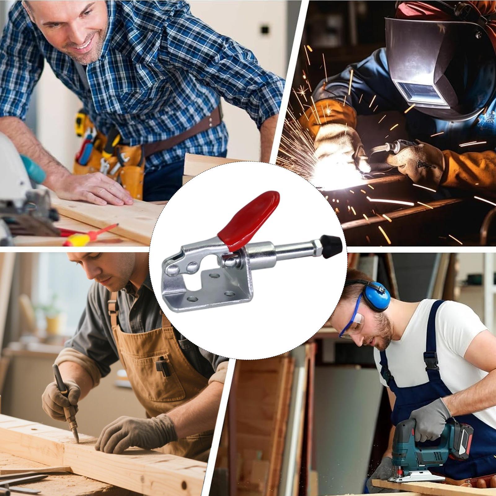 แคลมป์แบบกด-ดึงแนวนอน รับน้ำหน - Tools For Welding Workshop บทวิจารณ์และราคา