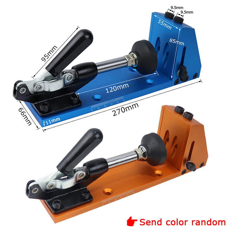 ไม้เอียง Doweling Jig Jig Kit  - Pocket Hole Jig บทวิจารณ์และราคา