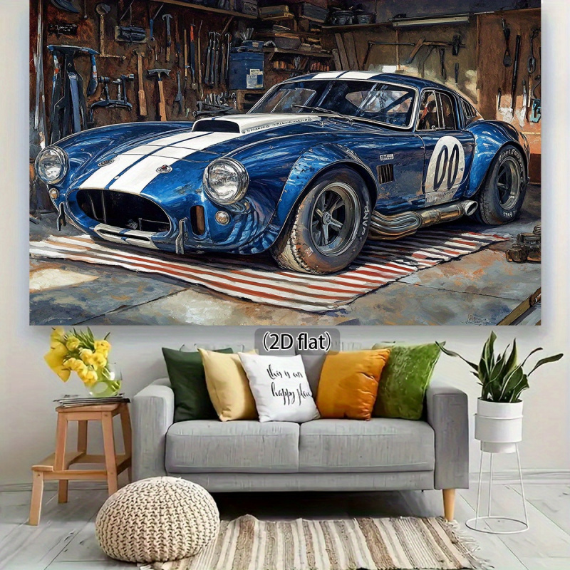 ผ้าพื้นหลังลายโรงรถแข่งรถวินเท - Workshop Tools Background บทวิจารณ์และราคา