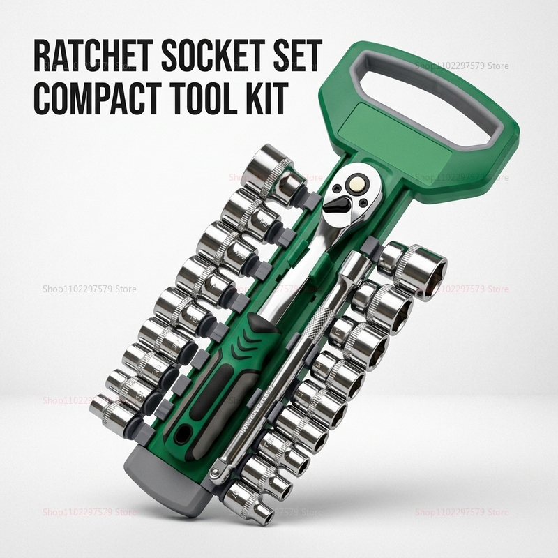 ชุดประแจบล็อกพร้อมด้ามขันขนาด  - Car Workshop Tools Kit บทวิจารณ์และราคา