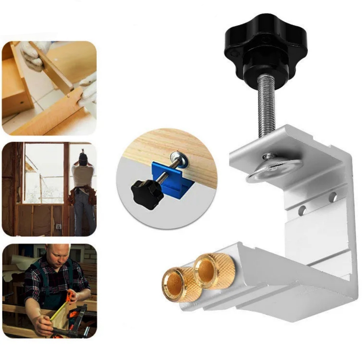 1 ชุด Pocket Hole Jig สําหรับง - Pocket Hole Jig บทวิจารณ์และราคา