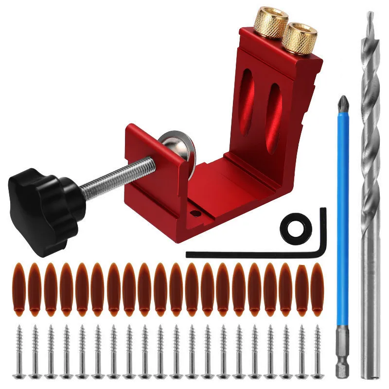 1 ชุด Pocket Hole Jig สําหรับง - Pocket Hole Jig บทวิจารณ์และราคา