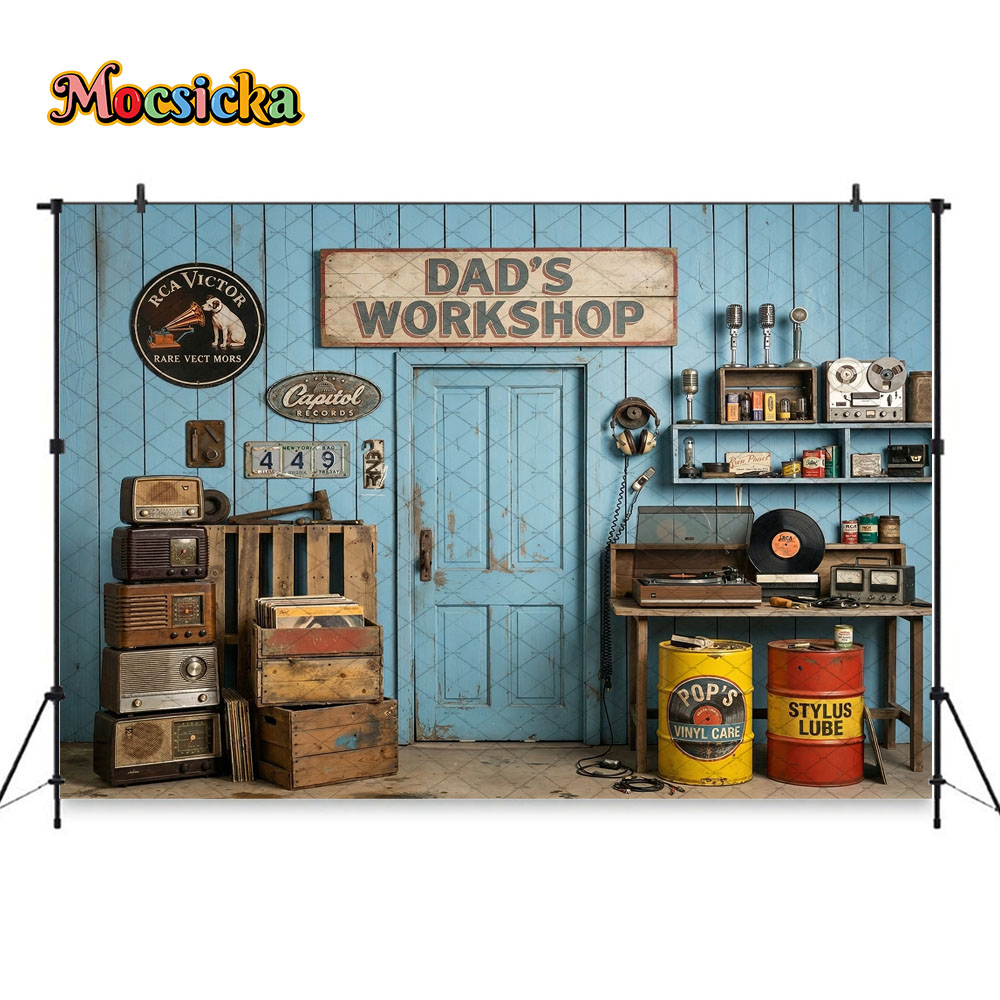 ฉากหลังถ่ายภาพลายโรงซ่อมของคุณ - Workshop Tools Background บทวิจารณ์และราคา