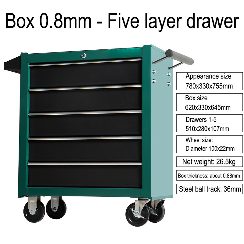 กล่องเครื่องมือแบบมีล้อเลื่อน  - Car Workshop Tools Kit บทวิจารณ์และราคา