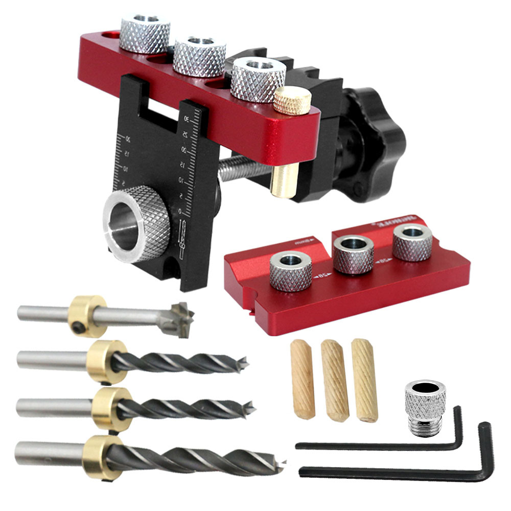 ชุดเครื่องมือเจาะรูไม้แบบปรับไ - Pocket Hole Jig บทวิจารณ์และราคา