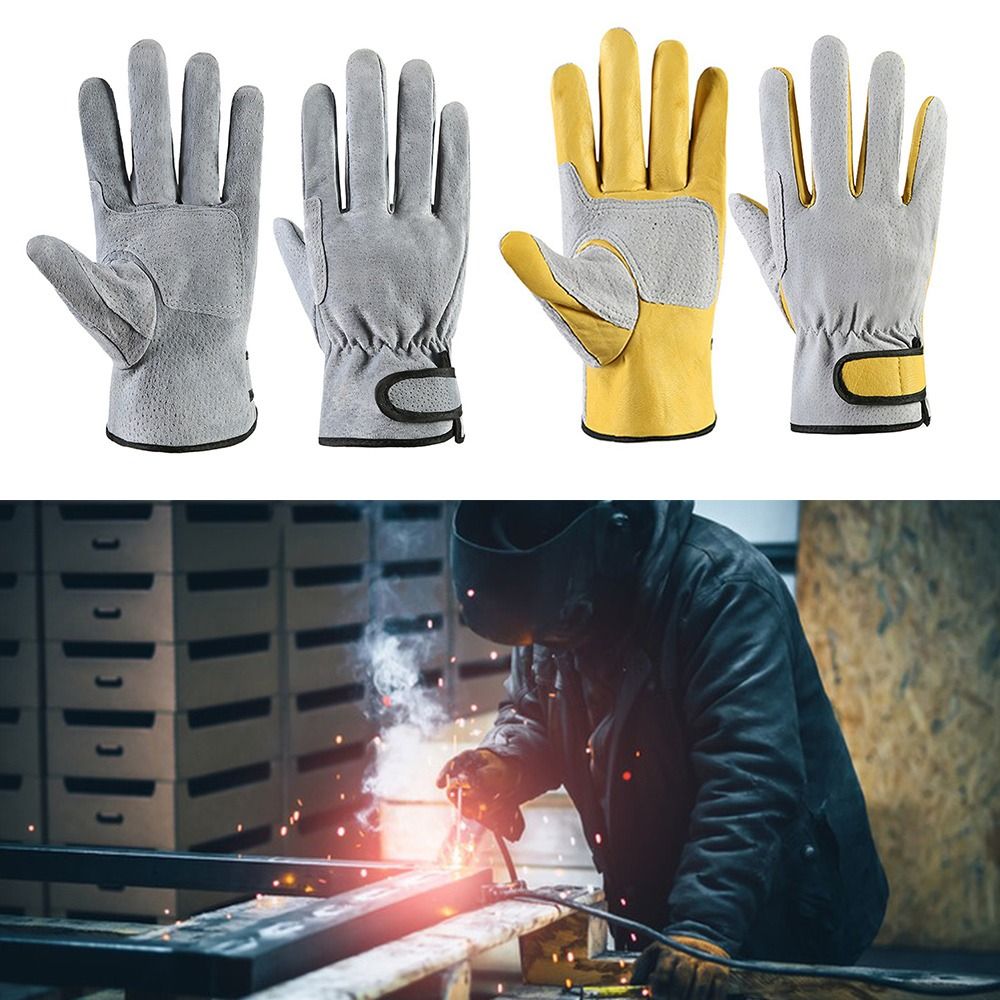 ถุงมืองานเชื่อมหนังถุงมือทำงาน - Tools For Welding Workshop บทวิจารณ์และราคา