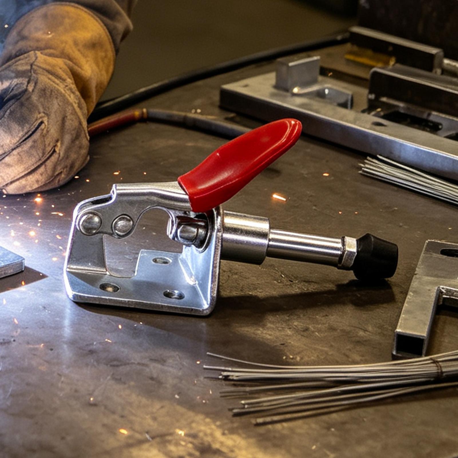 ตัวล็อคแบบกด-ดึง รับน้ำหนักได้ - Tools For Welding Workshop บทวิจารณ์และราคา