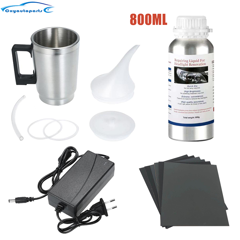 ไฟหน้ารถขัดชุดฟื้นฟูไฟหน้าอัตโ - Car Workshop Tools Kit บทวิจารณ์และราคา
