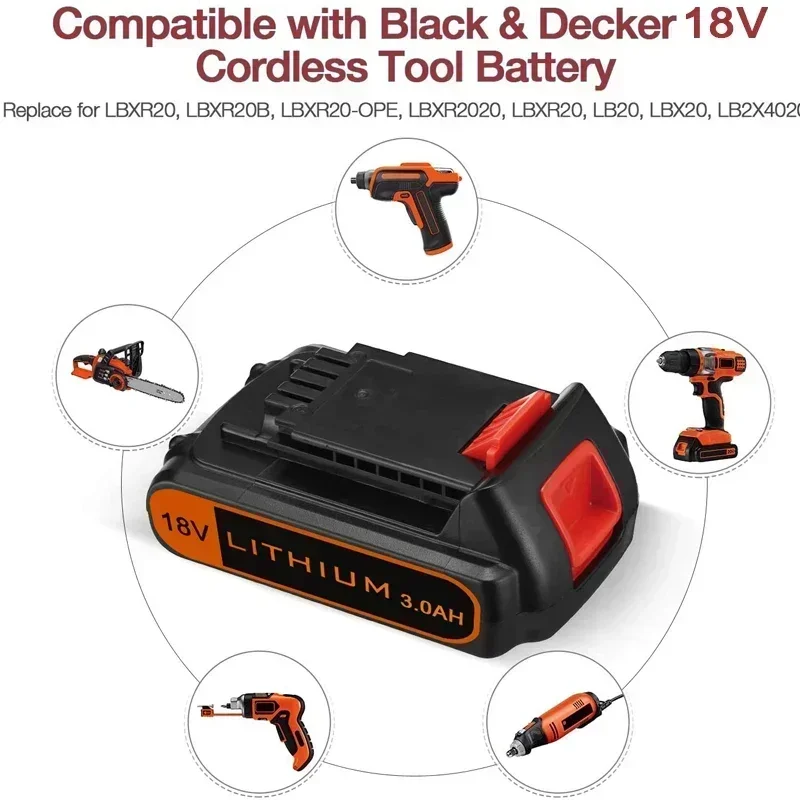 18V 3.0Ah BL2018 สําหรับ Black - Black+Decker Tool Cordless บทวิจารณ์และราคา