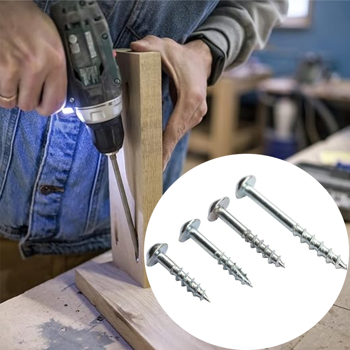 สกรูเกลียวปล่อยสำหรับงานไม้แบบ - Pocket Hole Jig บทวิจารณ์และราคา
