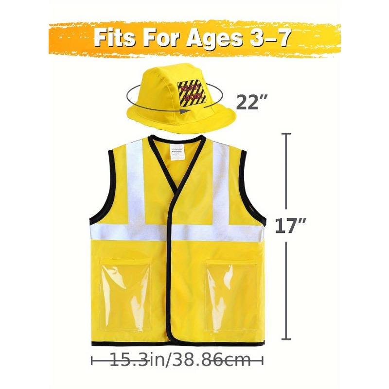 ชุดเสื้อกั๊กคนงานก่อสร้างสําหร - Tools Workshop For Kids บทวิจารณ์และราคา