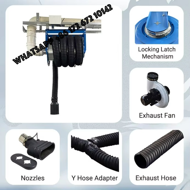 ระบบม้วนเก็บสายดูดไอเสียแบบสปร - Best Tools For Workshop บทวิจารณ์และราคา
