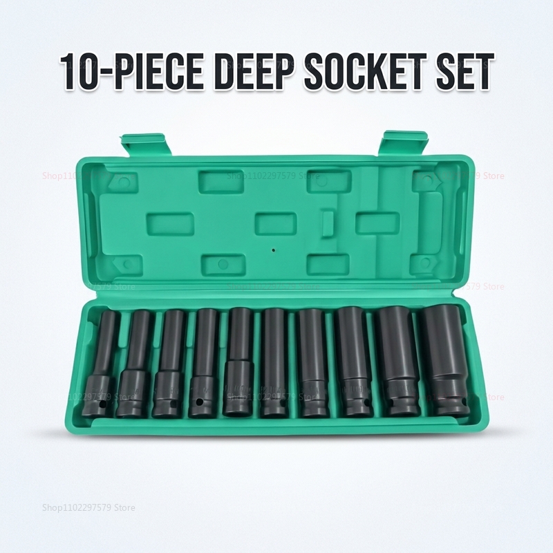 ชุดประแจบล็อก 10 ชิ้น ขนาด 8-2 - Car Workshop Tools Kit บทวิจารณ์และราคา