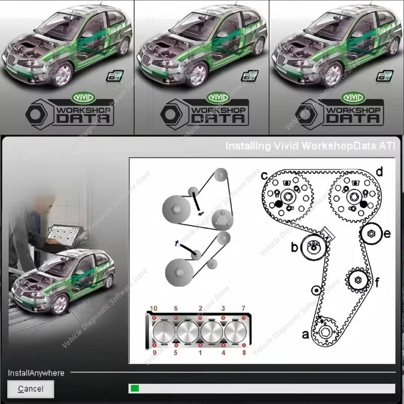 ซอฟต์แวร์ซ่อมรถยนต์ปี 2026 Viv - Car Workshop Tools Kit บทวิจารณ์และราคา
