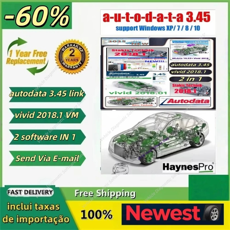 ซอฟต์แวร์ซ่อมรถยนต์ปี 2026 Viv - Car Workshop Tools Kit บทวิจารณ์และราคา