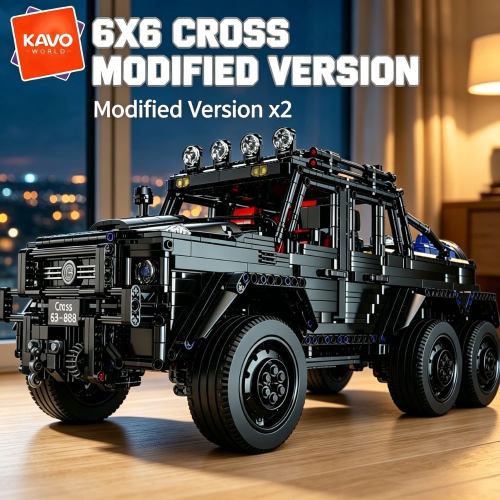 KAVOWORLD 6x6 รถบรรทุกออฟโรดสำ - Tools Workshop For Kids บทวิจารณ์และราคา