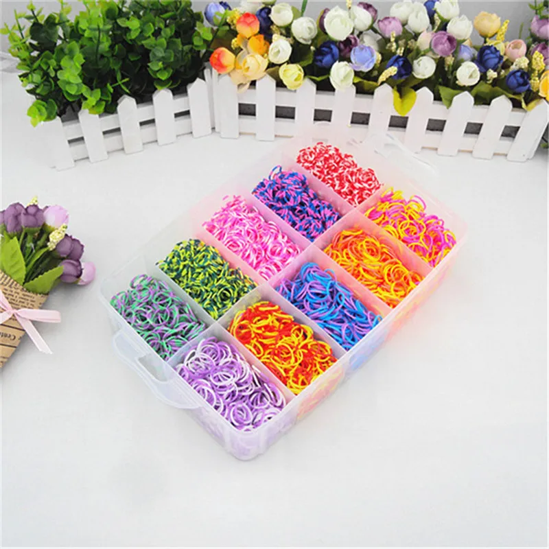 DIY Handmade ยาง Loom ทอผ้ากล่ - Tools Workshop For Kids บทวิจารณ์และราคา
