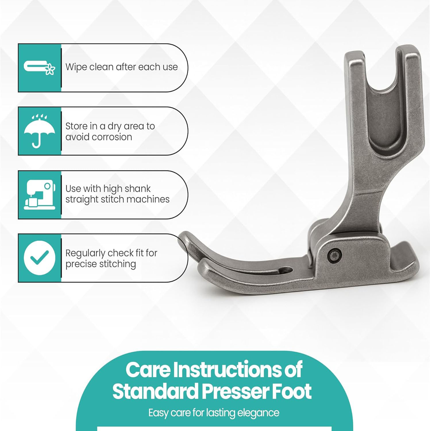 P351 ตีนผีมาตรฐานสำหรับจักรเย็ - Workshop Tools Machine บทวิจารณ์และราคา